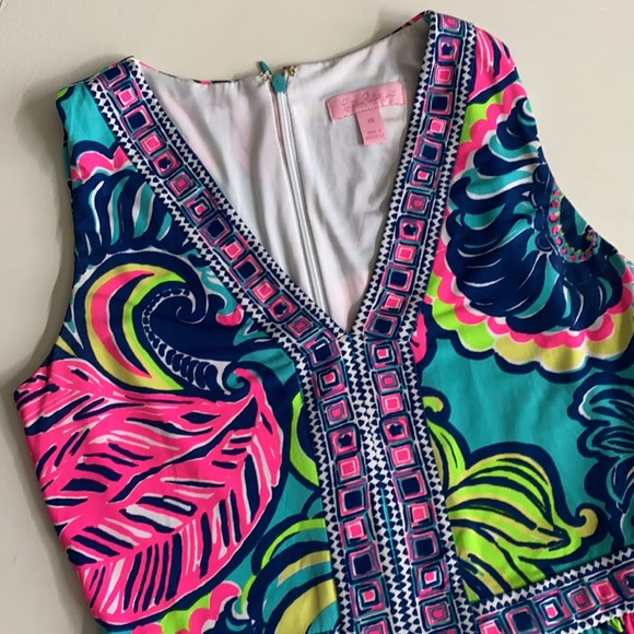 LILLY PULITZER BEAUTIFUL BRIGHTLY COLORED MAXI DRESS SIZE XS - Picture 3 of 7